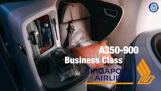 Singapore Airlines A350-900 Business Class | Singapore to Shanghai