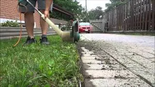 How To Edge A Lawn With A Trimmer