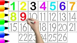 123 counting for children, counting learning video, preschool learning video