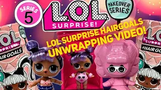 LOL SURPRISE HAIRGOALS DOLLS LATEST UNWRAPPING TOYS REVIEW SURPRISE | UNBOXING THERAPY VIDEO!