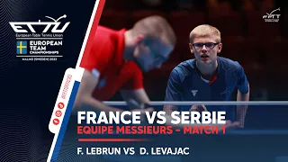 Félix LEBRUN vs Dimitrije LEVAJAC | France-Serbie| Malmö 2023