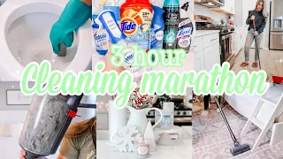 ✨ NEW 3 HOUR CLEANING MARATHON || CLEANING MOTIVATION || CLEAN WITH ME || HOURS OF CLEANING