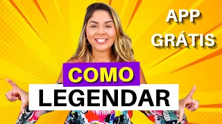 🎬 COMO COLOCAR LEGENDA NO VÍDEO PELO CELULAR - Aplicativo Gratuito para legendar vídeos | Tutorial