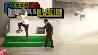 Torey Pudwill vs Wes Kremer | FOOOOUR WHEELS LIVE!