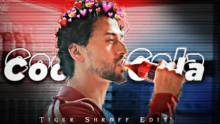 Coke Zero × Tiger Shroff 🔥| Coco cola ad | Tujhe chahna mera kaam hai... EDIT #coke