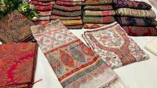 Pure Handloom silk weaving Jamawar suits and dupattas. #handloom #jamawar  +91-7051012285