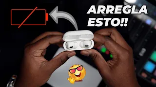 SI TUS AIRPODS SE DESCARGAN MUY RAPIDO, DEBES VER ESTE VIDEO! - Como Mejorar Bateria de Airpods