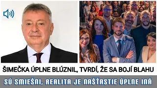 ŠIMEČKA BLÚZNI, TVRDÍ ŽE BLAHA JE NAJVÄČŠÍ PROBLÉM. SÚ SMIEŠNI, REALITA JE ÚPLNE INÁ.