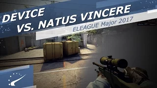 device vs. Natus Vincere - ELEAGUE Major 2017