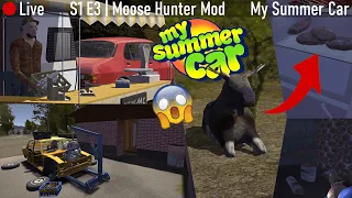 [🔴LIVE] My Summer Car | S1E3 | MOOSE HUNTER MOD | "Kończymy składać Satusme!" 🚗⛽🚧 #live #mysummercar
