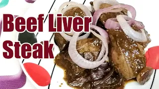 Filipino Beef Liver Steak