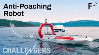 Robot stops illegal fishing