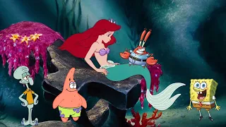 Mr. Krabs sings “Under The Sea” from The Little Mermaid