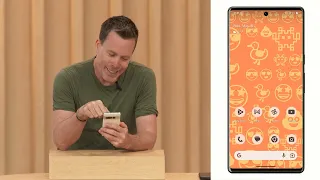 New Android wallpapers demo at Google I/O 2023