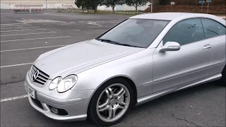 CLK 55 AMG - V8 367cv (exhaust noise, launch)