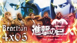 Attack on Titan: The Final Season - 4x5 Declaration of War - Group Reaction