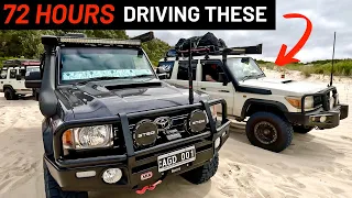 72hours 4X4ING & CAMPING in a 70 Series Land Cruiser  || 😬 Have I made a MISTAKE  buying a LC300..?