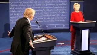 Heftiger Schlagabtausch bei erstem TV-Duell Clinton-Trump