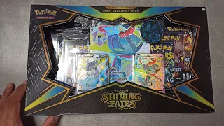 BUSCANDO MAS SHINYS - UNBOXING POKEMON TCG DE CAJA DE DRAGAPULT SHINY DE SHINING FATES.