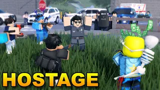 Ruffles TOOK ME HOSTAGE... Shots fired! | Liberty County Roleplay (Roblox)