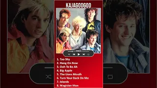 Kajagoogoo MIX Grandes Exitos #shorts ~ 1980s Music So Far ~ Top Rock, New Wave, New Romantic, P