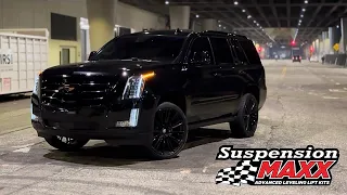 2018 Cadillac Escalade Gets A Suspension Maxx 2.5” Leveling Kit