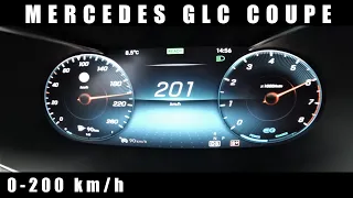 2020 Mercedes GLC 300 Coupe 0-200 km/h