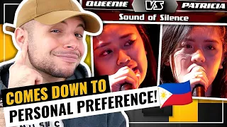 Queenie ✘ Patricia - Sound Of Silence | The Voice Teens PH | GREAT HARMONY! | HONEST REACTION