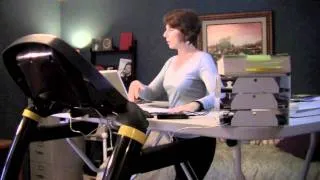 Walking While Working at the Treadmill Desk