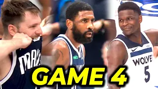 NAGYABANG na si Edwards kay Luka, napakagat sa jersey si Doncic! | Nadungisan ang Record ni Kyrie!