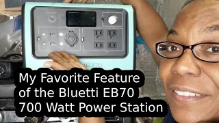 Solar Power for Vanlife | Bluetti eb70 | My Favorite Feature!!!