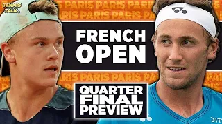 Rune vs Ruud | French Open 2023 Quarter Final | Tennis Talk Preview