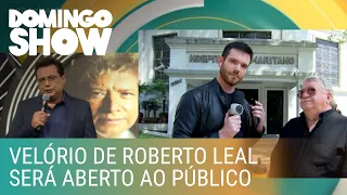 Velório de Roberto Leal será aberto ao público