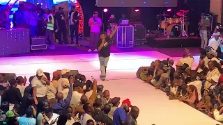 Nasty C live Performance at Rick Ross show at Zimbabwe HICC 2022