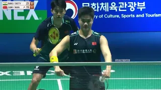 SF Satwiksairaj RANKIREDDY Chirag SHETTY vs LIANG Wei Keng WANG Chang  #Korea Open 2023