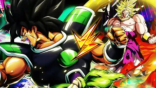 SUPER BROLY VS Z BROLY who does it better????? (Dragon Ball Legends)
