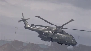US President Donald Trump's Secret Service Motorcade & V-22 Osprey Helicoptors' in London June, 2019