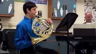 Polonaise by J.S. Bach, performed by Aaron