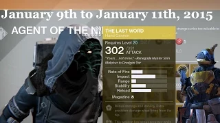 Destiny - Xur Agent of the Nine Location - January 9th to January 11th