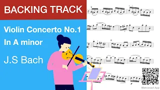 Violin Concerto No.1 in A minor BWV 1041 [Violin Sheet Music]