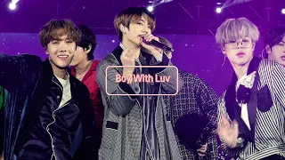 191227 가요대축제 작은것들을 위한 시(Boy with luv) 정국 직캠(JUNGKOOK FOCUS)