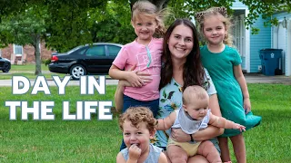 DAY IN THE LIFE OF A MOM WITH FOUR KIDS 4 AND UNDER