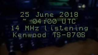 Listening 14 MHz - Kenwood TS-870S