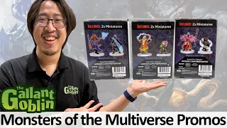 Monsters of the Multiverse Promo Boxes - WizKids D&D Icons of the Realms Prepainted Minis