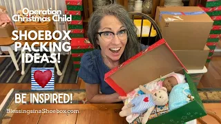 Packing Demo! How to Pack A Great Quality ShoeBox Samaritan’s Purse & Operation Christmas Child OCC