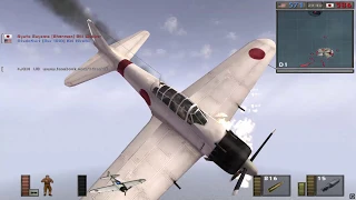 Battlefield 1942 Mitsubishi A6M Zero Vs. Douglas SBD Dauntless