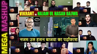 INS Vikrant vs Najam Ul Hasan Bajwa INS विक्रांत को CM-400 मिसाइल डूबो देगी Mega Mashup Reaction