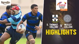 HIGHLIGHTS | S. Thomas’ College vs Wesley College - Dialog Schools Rugby League 2023