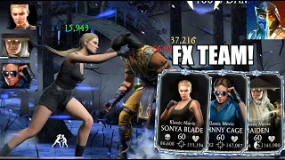 FULL KLASSIC MOVIE TEAM! Survivor Mode Gameplay with Klassic Movie SONYA BLADE!