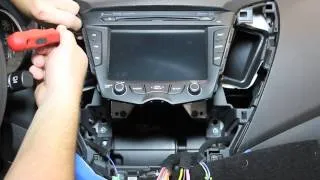 Hyundai Veloster Radio Removal